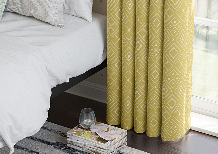 Newquay, Mustard - Made to Measure Curtain - Image 5